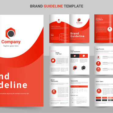 Guide Brand Illustrations Templates 333019