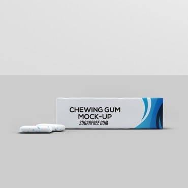 Gum Chewing Product Mockups 333050