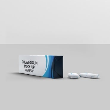 Gum Chewing Product Mockups 333051