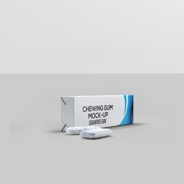 Gum Chewing Product Mockups 333052