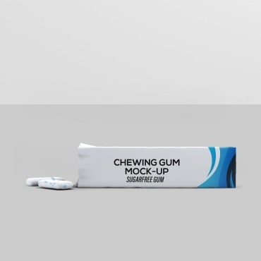 Gum Chewing Product Mockups 333054