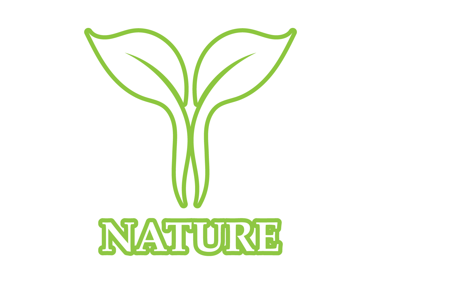 Eco leaf green nature element go green logo v20