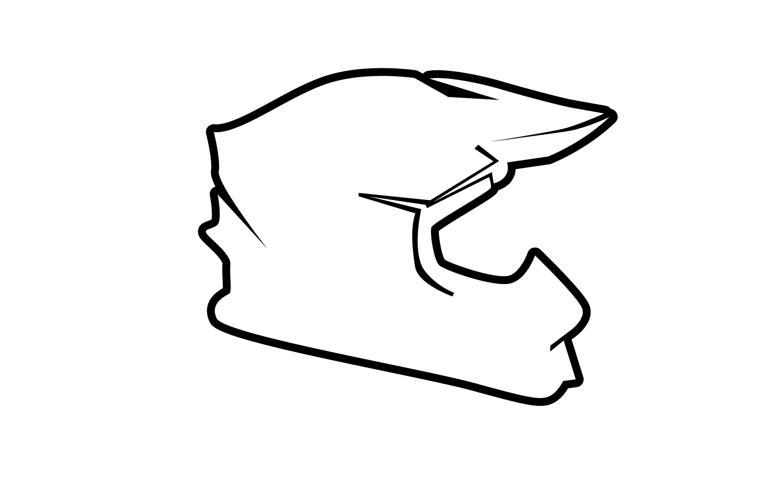 Helm spot logo full face design v7