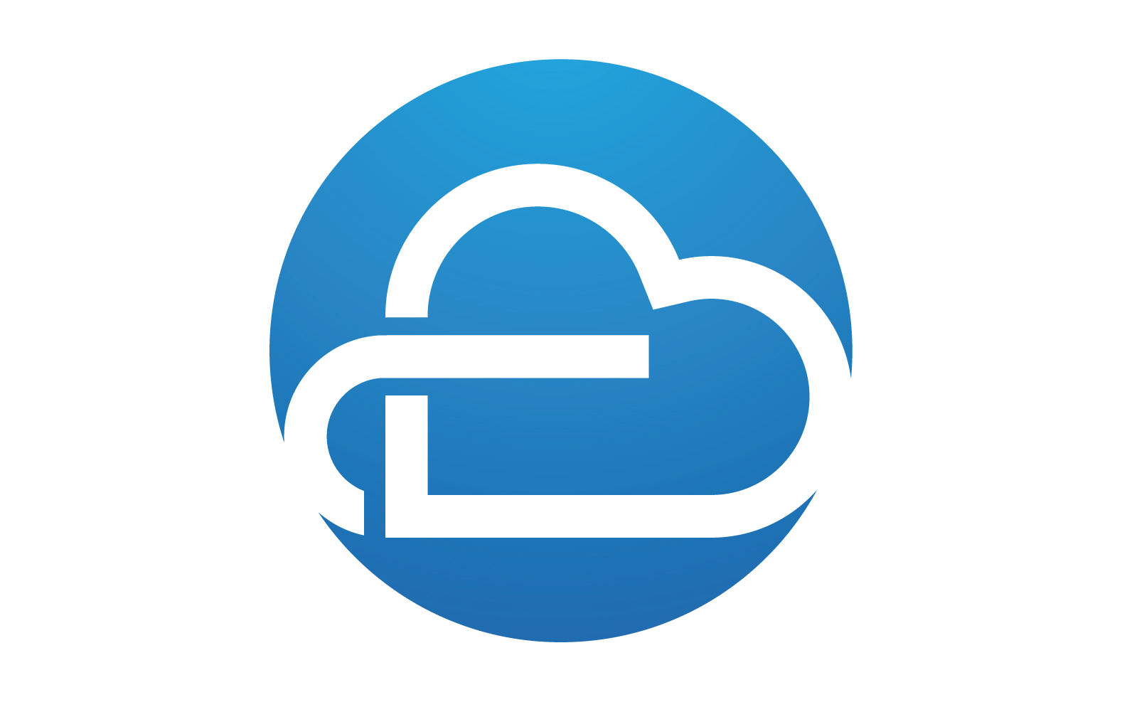 Cloud logo icon server save data template design v25