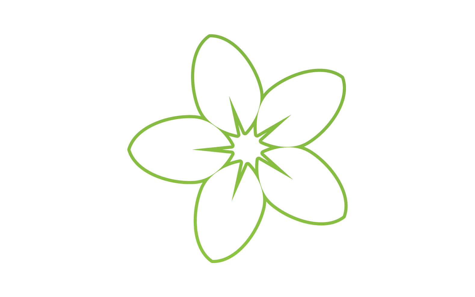 Flower beauty logo icon design template v2