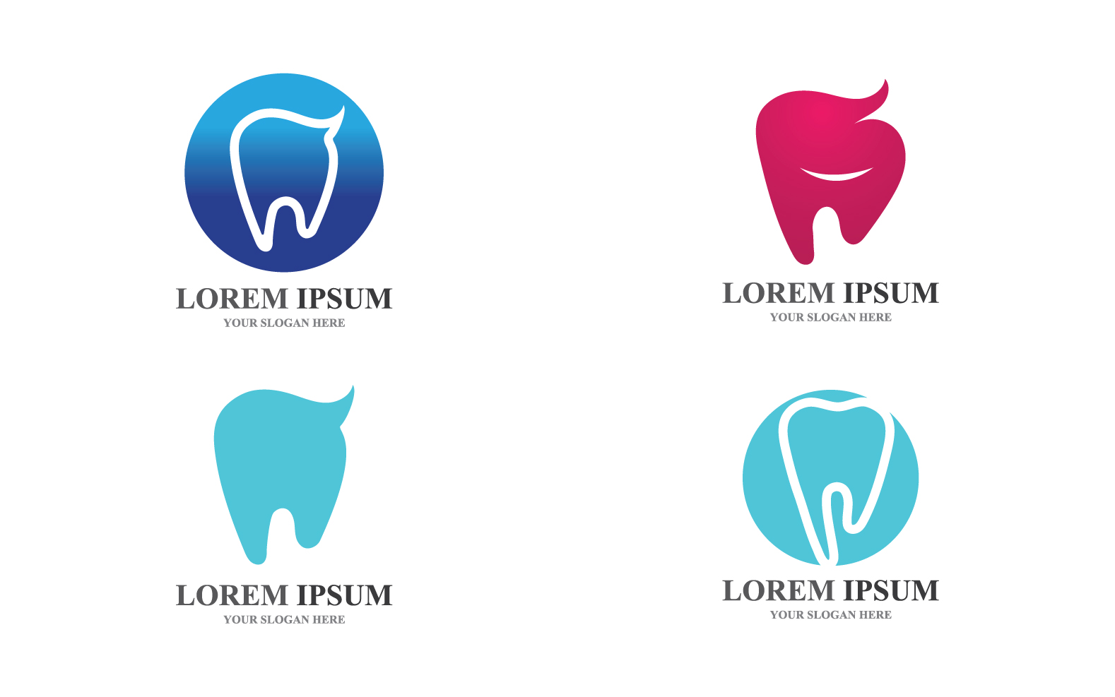 Dentis dental care health treatment logo vector v1