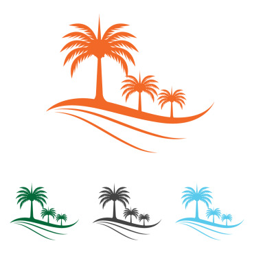 Palm Nature Logo Templates 333880