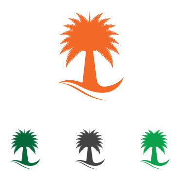 Palm Nature Logo Templates 333881