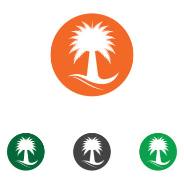 Palm Nature Logo Templates 333882
