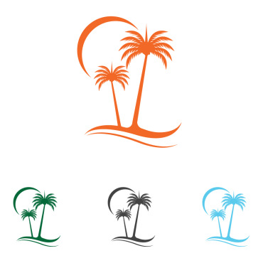 Palm Nature Logo Templates 333883