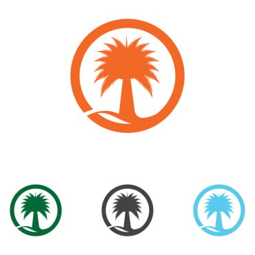 Palm Nature Logo Templates 333884