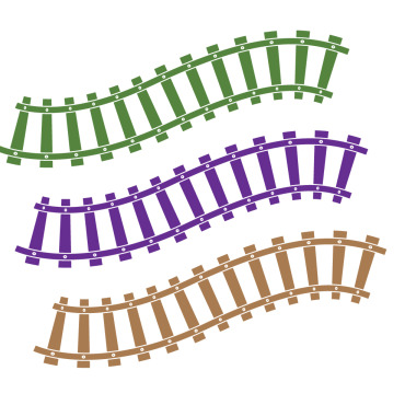 Railway Vector Logo Templates 333885