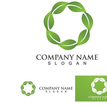 Leaf Green Logo Templates 333984