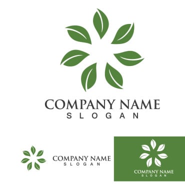 Leaf Green Logo Templates 333985