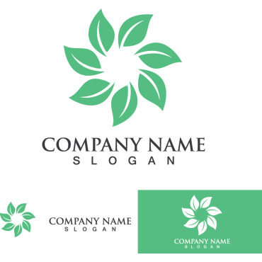 Leaf Green Logo Templates 333986