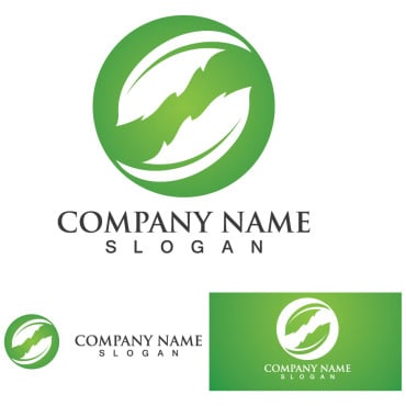 Leaf Green Logo Templates 333988