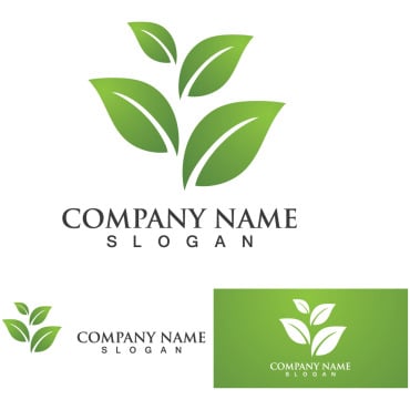 Leaf Green Logo Templates 333992