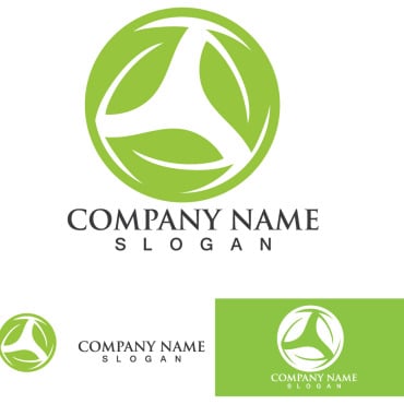 Leaf Green Logo Templates 333998