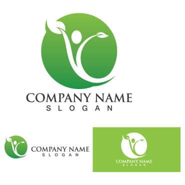 Leaf Green Logo Templates 334001