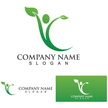 Leaf Green Logo Templates 334002