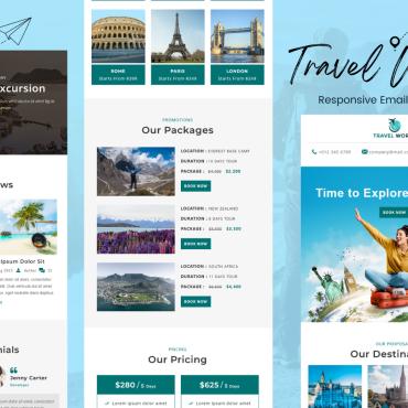 Email Travel Newsletter Templates 334118