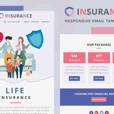 Care Responsive Newsletter Templates 334120