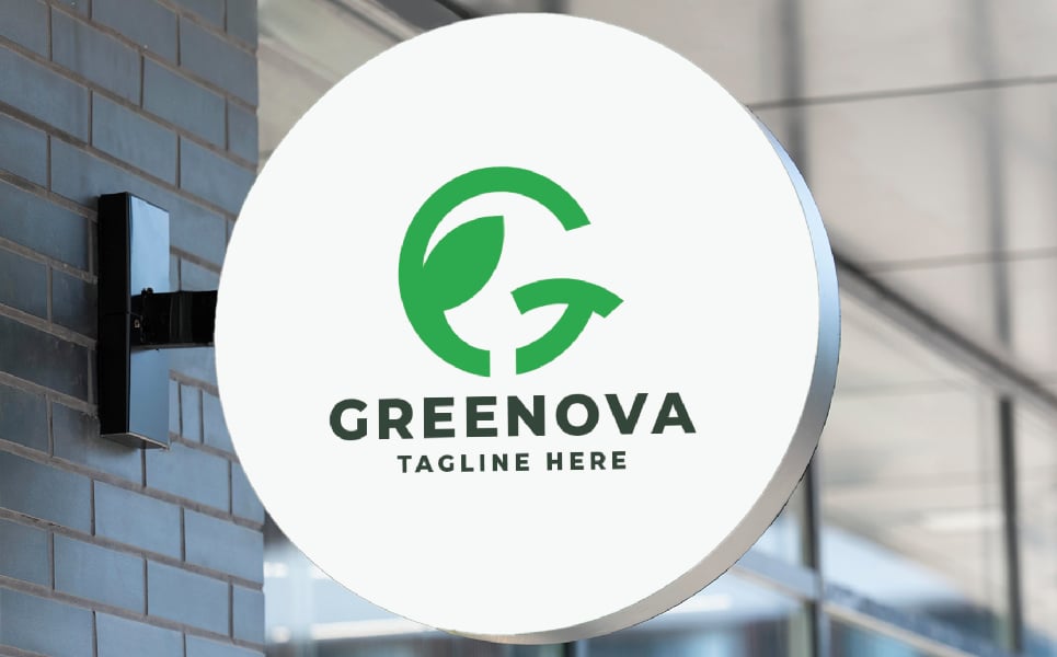 Green Innova Letter G Pro Logo Template