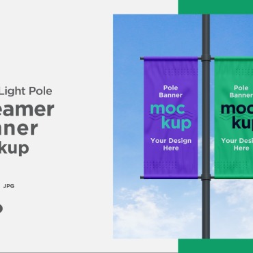 Lamp Post Product Mockups 334242