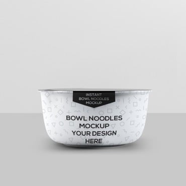 Food Noodle Product Mockups 334309