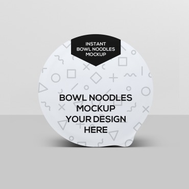 Food Noodle Product Mockups 334315