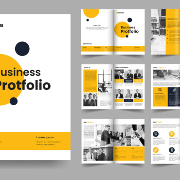 Template Business Corporate Identity 334333