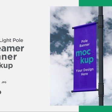 Lamp Post Product Mockups 334376