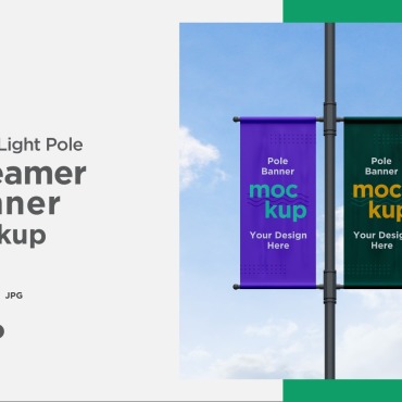 Lamp Post Product Mockups 334377