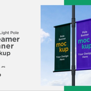 Lamp Post Product Mockups 334378