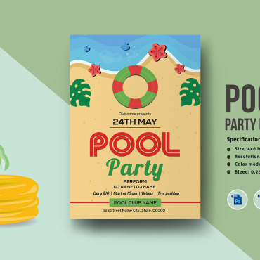 Party Summer Corporate Identity 334382