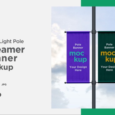 Lamp Post Product Mockups 334386