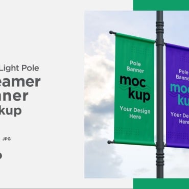 Lamp Post Product Mockups 334392