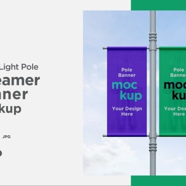 Lamp Post Product Mockups 334404