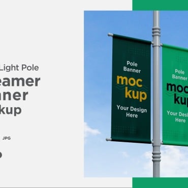 Lamp Post Product Mockups 334406