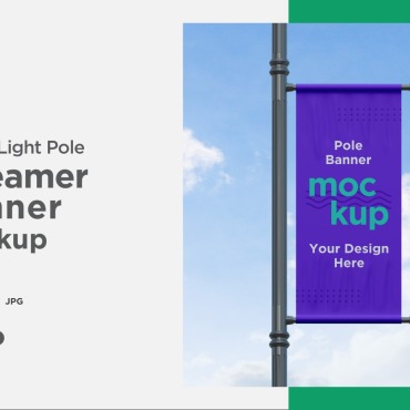 Lamp Post Product Mockups 334408