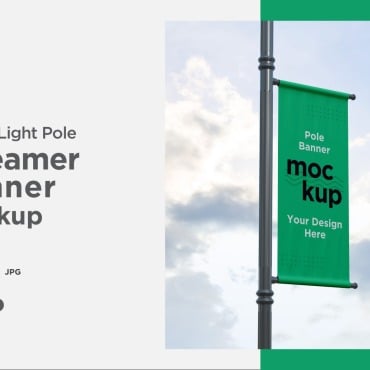 Lamp Post Product Mockups 334409