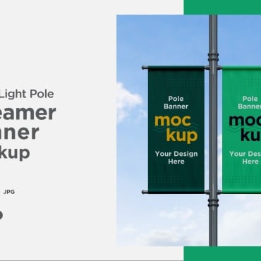 Lamp Post Product Mockups 334410