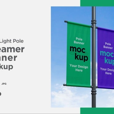 Lamp Post Product Mockups 334412