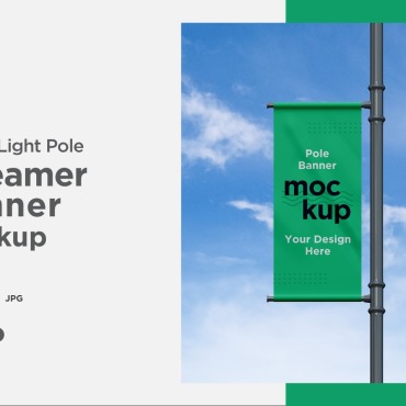 Lamp Post Product Mockups 334413