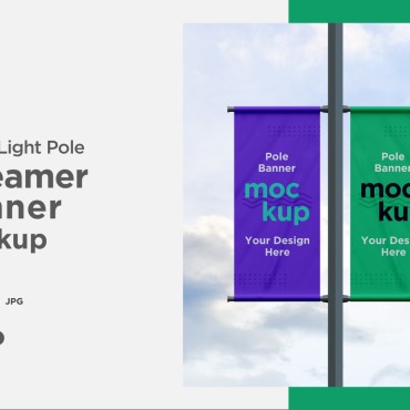 Lamp Post Product Mockups 334419