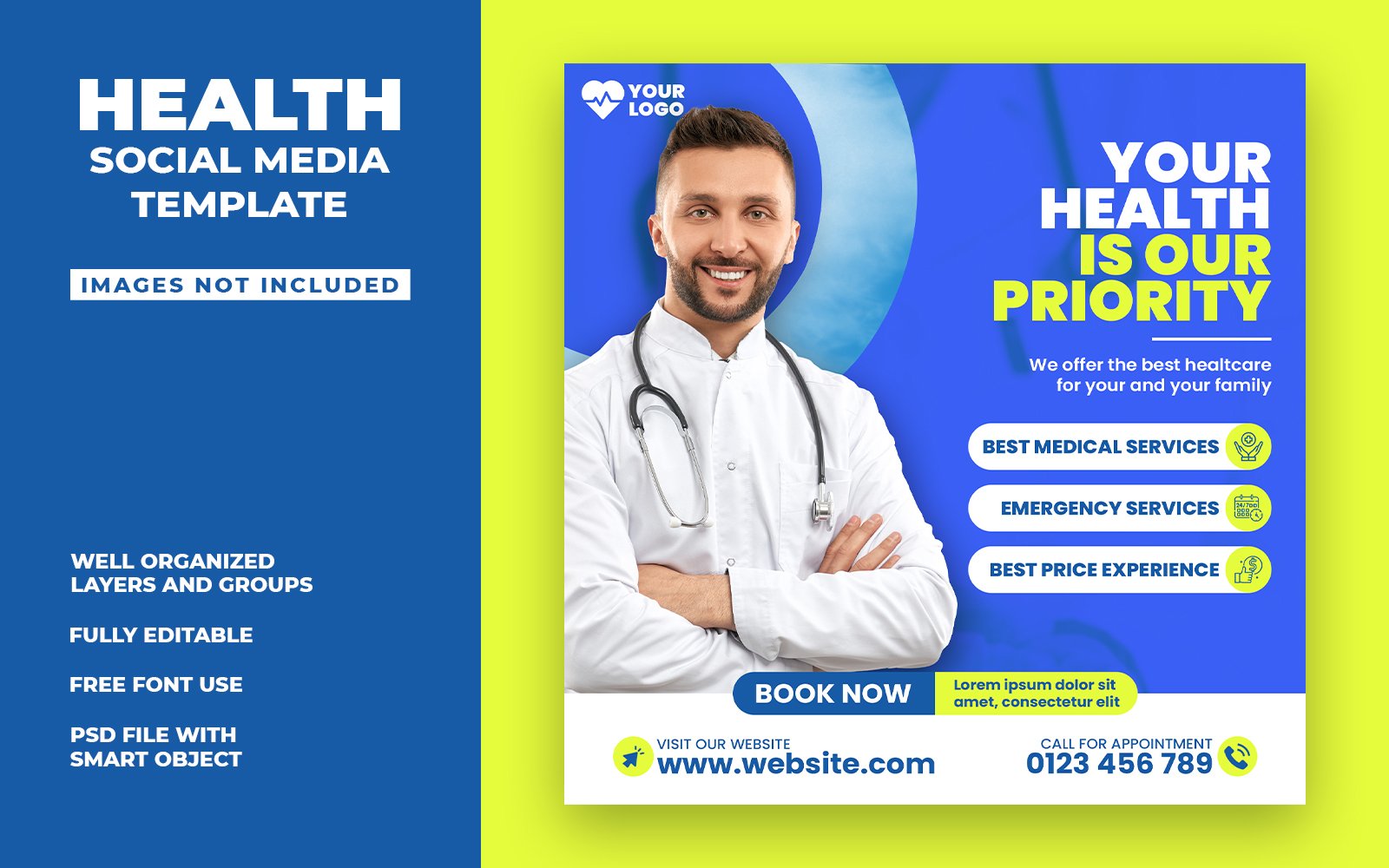 Health - Social Media Template