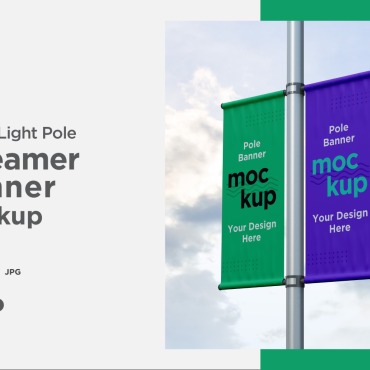 Lamp Post Product Mockups 334437