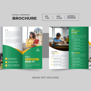 Trifold Leaflet Corporate Identity 334445