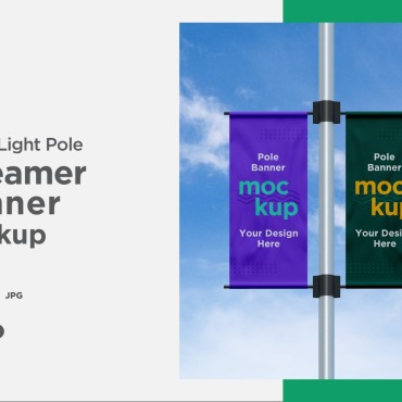 Lamp Post Product Mockups 334452