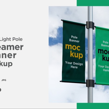 Lamp Post Product Mockups 334455